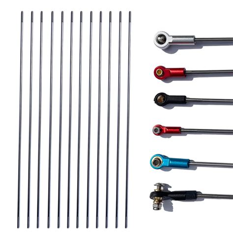 Buy M3 11.8Inch Pushrod Connector 304 Stainless Steel Rod Linkage for ...