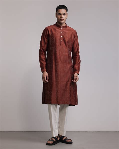 Urban Fossil Outline Kurta Set – countrymade.in