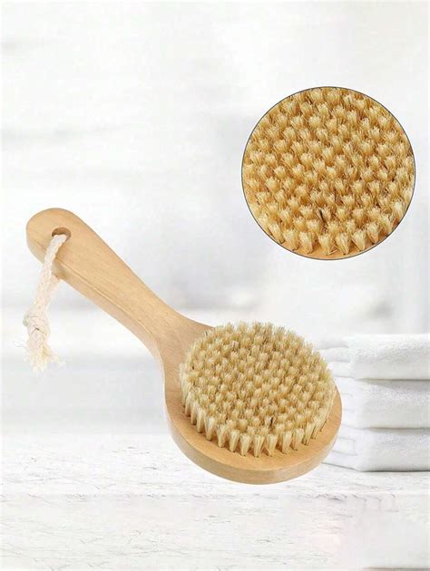 Escova de banho seco para lavar as costas - melhora a circulação ...