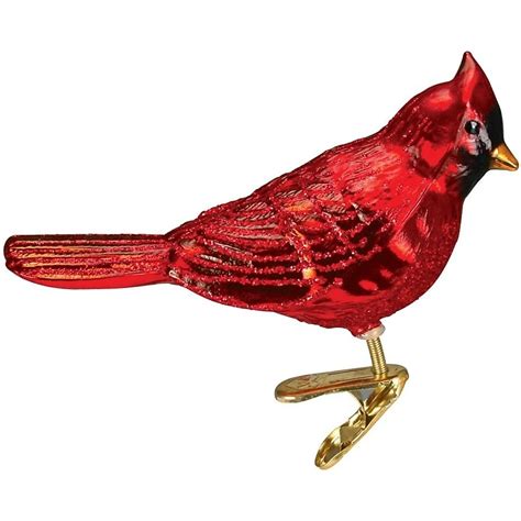 Old World Christmas Blown Glass Ornament for Christmas Tree - Red ...
