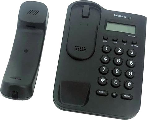 Corded Basic Landline Phone, TelPal FSK/DTMF Simple India | Ubuy