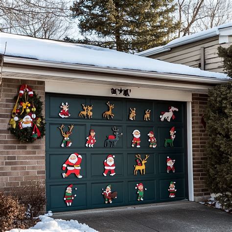 16 Easy Garage Door Christmas Decorating Ideas You Can Try