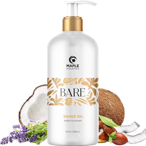 Amazon.com: Bare Luxury Shaving Oil for Women - Lavender Shave Oil for ...