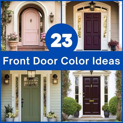 23 Beautiful Front Door Color Ideas That Will Make Your Neighbors Jealous