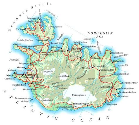 冰岛世界位置地图展示_地图分享