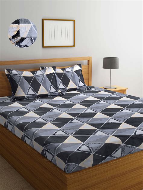 Super Soft Fitted Double Bedsheet King Size by ARRABI – ARRABI.IN