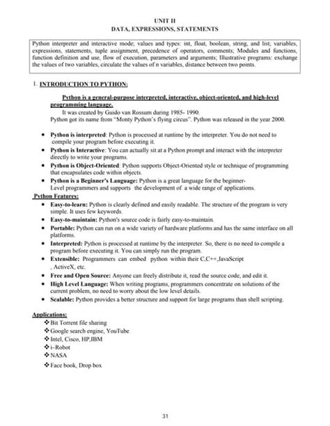 Image result for Problem Solving and Python Programming Notes