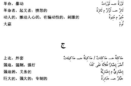 阿拉伯语三级词汇18