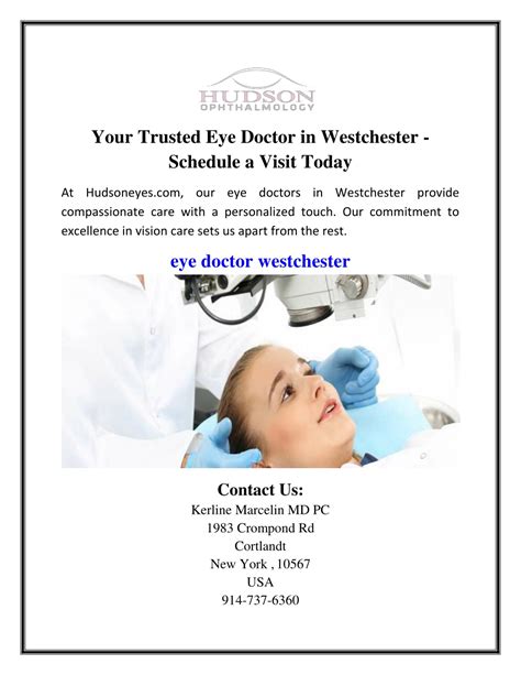 PPT - Your Trusted Eye Doctor in Westchester - Schedule a Visit Today ...