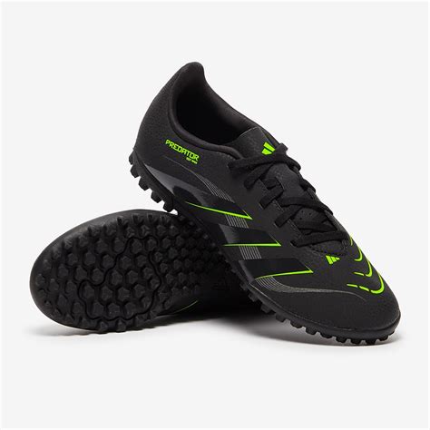 adidas Kids Predator Club Turf - Core Black/Carbon/Lucid Lemon - Junior ...