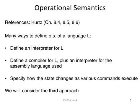 Image result for Big Step Operational Semantics
