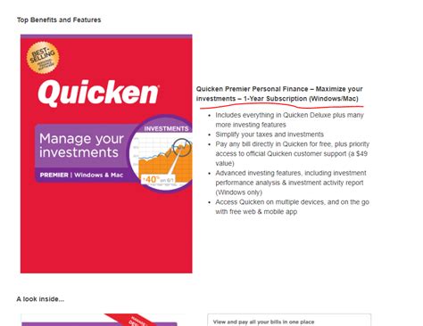 Quicken Subscription 的图像结果