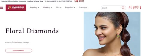 List Of Top 10 Diamond Jewellery Brands Online | South Indian Jewels