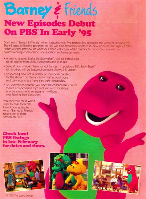 Barney and Friends Season 3 Advert by BestBarneyFan on DeviantArt