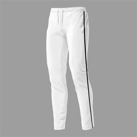 Streak Tracks - White track pant for Cricket(PREPAID ONLY) – The ...