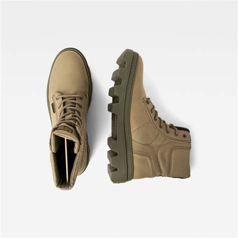 Noxer High Canvas Boots | Green | G-Star RAW®