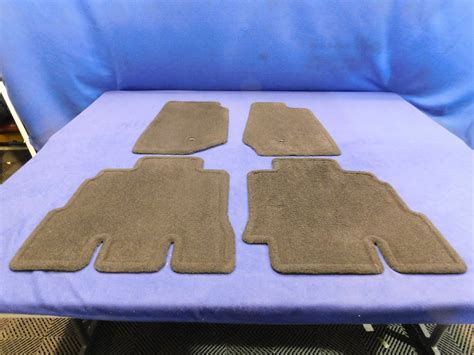 10 11 12 13 Jeep Wrangler Floor Mat Front Rear Mats Left Right Side #4 ...