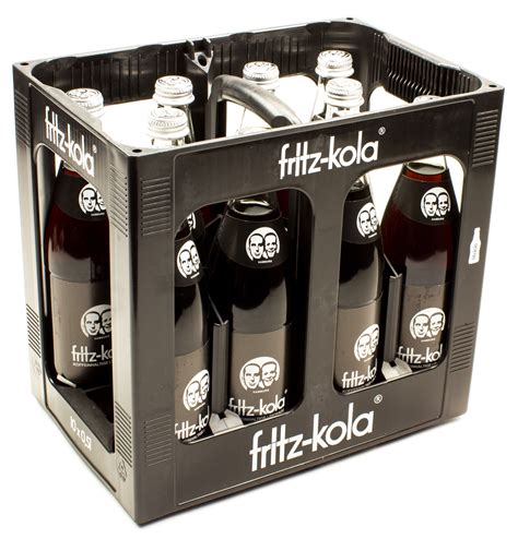 Cola & Colamixgetränke - Fritz Kola Kasten 10 x 0,5 l Glas Mehrweg ...