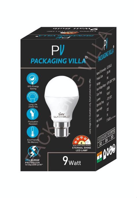 Bulb Packaging Box - Printed Led Bulb Packaging Box Service Provider ...