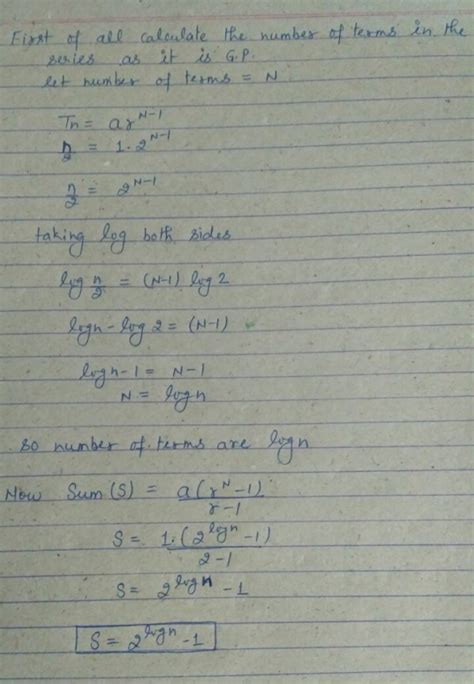 Algorithms: General Formula Derivation