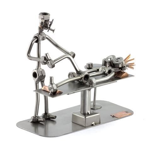 Steelman24 I Nuts And Bolts Sculpture Physiotherapist I Handmade ...