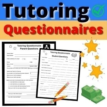 Tutorial Questionnaires 的图像结果