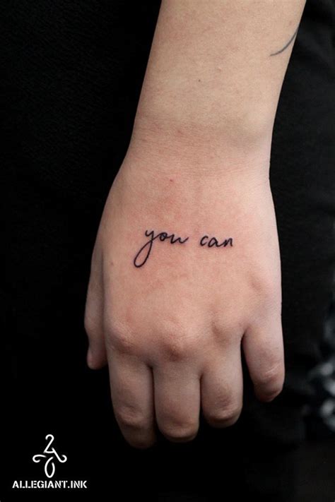 Image result for Small Script Tattoos