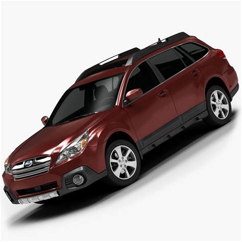2013 Subaru Outback (interior bajo) Modelo 3D $79 - .3ds .c4d .lwo .ma .obj .xsi .max - Free3D