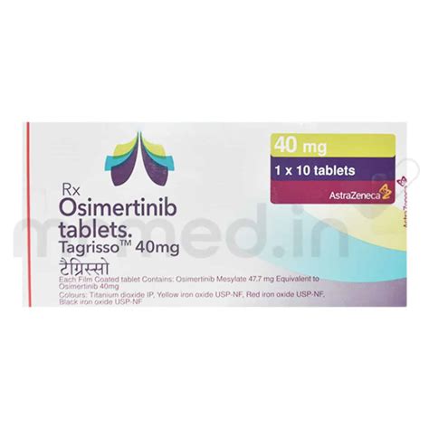 What is Tagrisso 80mg? Uses, Side Effects & Survival Benefits