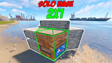 Image result for 2X1 Unlootable TC Rust Base Design
