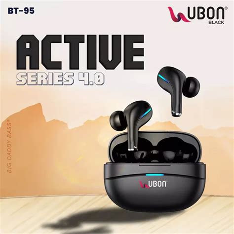 Ubon BT95 TWS Active Earbuds 30H Playtime