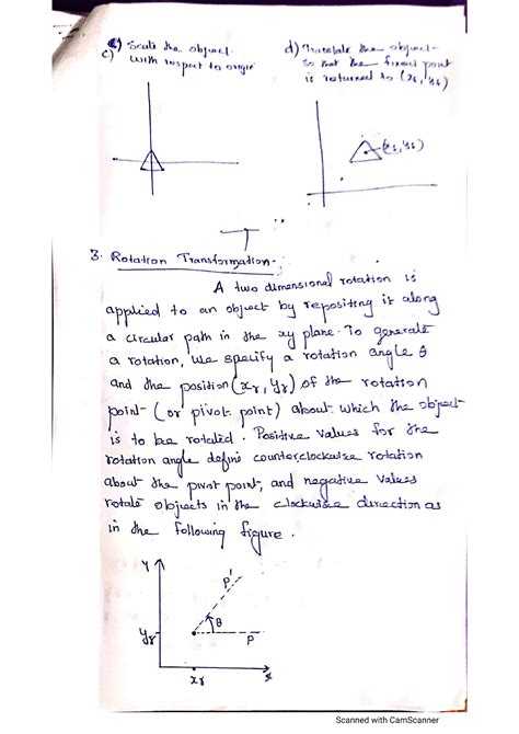 Image result for Rotation In2d In X Axis in Computer Graphics