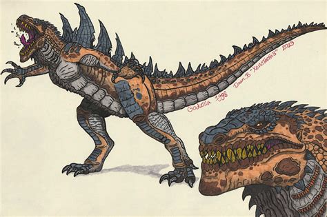 Godzilla 1998 by XenoTeeth3 on DeviantArt