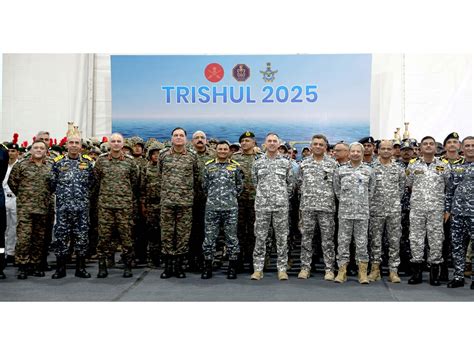Tri-Services Exercise 'Trishul' showcases integrated joint readiness ...