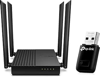 TP-Link Archer C64 AC1200 Dual-Band Gigabit Wi-Fi Router, Wireless ...