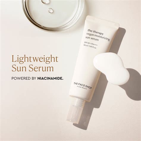 The Therapy Vegan Moisturizing Sun Serum 50ml