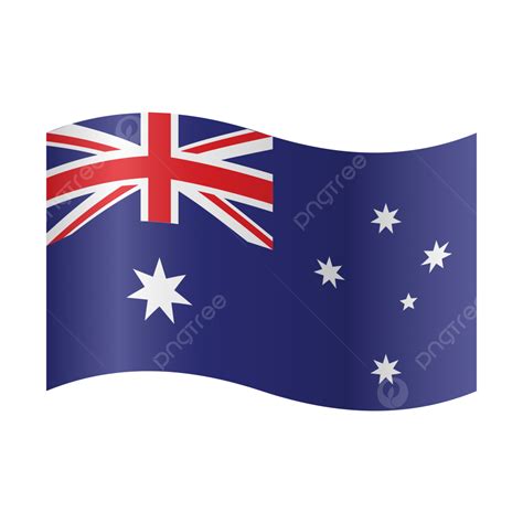 Vector Realistic Illustration Of Australia Flags, Australia, Flag ...