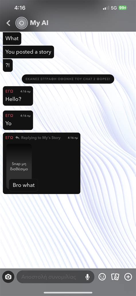 Snapchat ai hacked he uploaded a story take forever to respond and when it does it says ...
