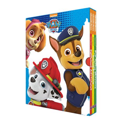 Paw Patrol Nickelodeon: 3 Book Slipcase – Buy Now at My Baby Babbles