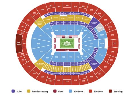 Kia Center - FL Seating Chart - Ticket-Compare.com