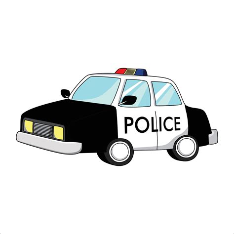 Police Car Cartoon