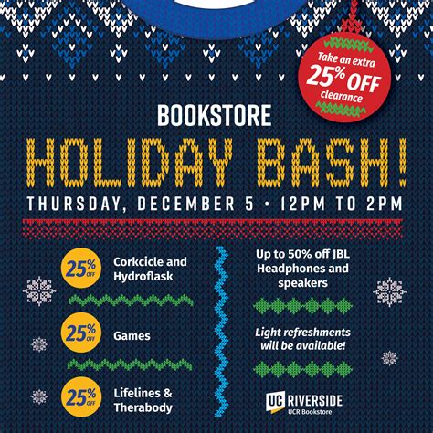 2024 Bookstore Holiday Bash | Campus Business Services