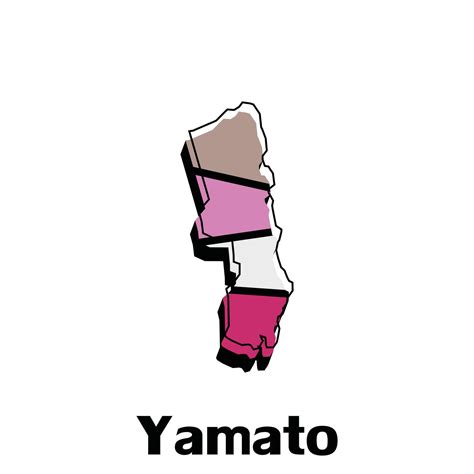 Map of Yamato City - japan map and infographic of provinces, political maps of japan, region of ...