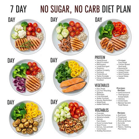 7 day no sugar no carb meal plan - Crumbs The Bakers