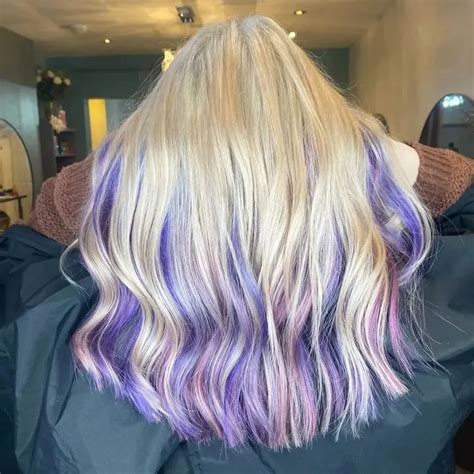 25 Vibrant Blonde and Purple Hair Ideas - Very Easy Makeup