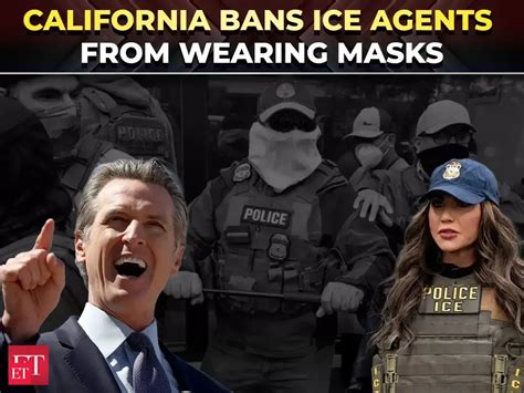 US Immigration Crackdown | California bans ICE masks; DHS fumes: 'More ...
