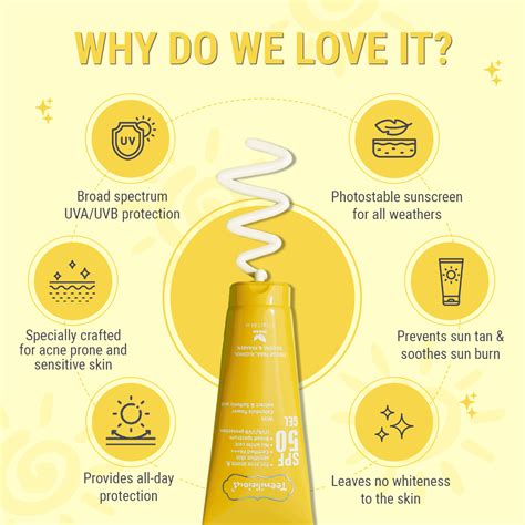 SPF 50 Sunscreen Gel For Acne-Prone Skin | Teenilicious