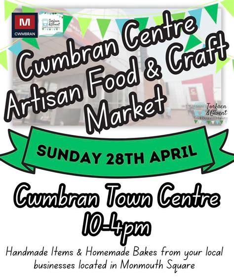 Cwmbran Artisan Food & Craft Market, Cwmbran Centre, 28 April 2024 ...
