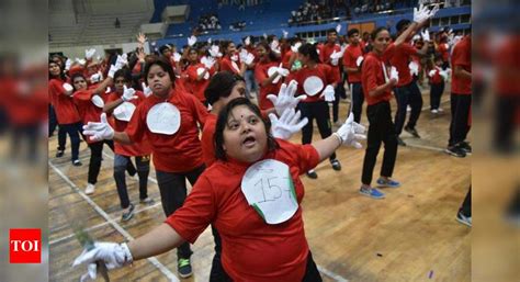 On V-Day, specially abled children dance their way into records book ...