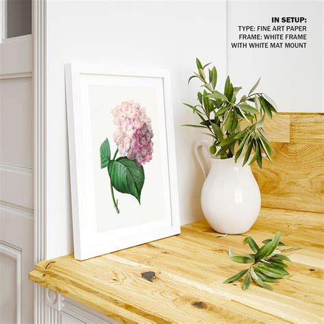 Hydrangea by Pierre-Joseph: Buy Flower Paintings & Botanical Art Online ...
